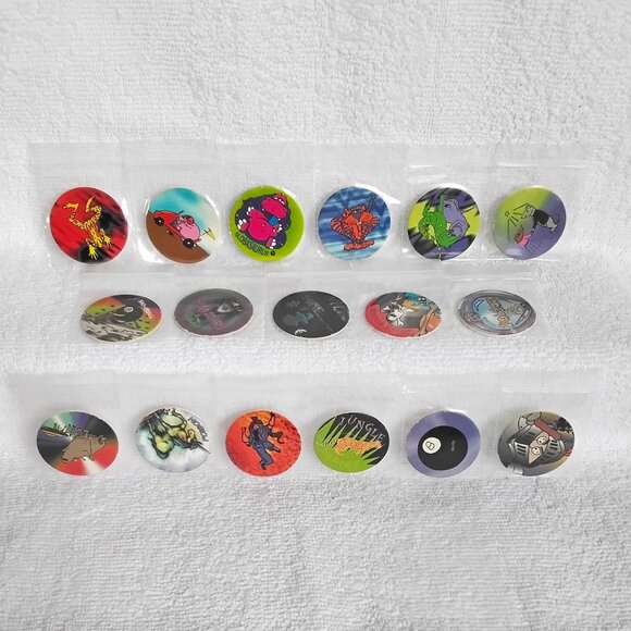 POG LOT A: 17 Randomly Selected Pogs!! - Picture 1 of 6